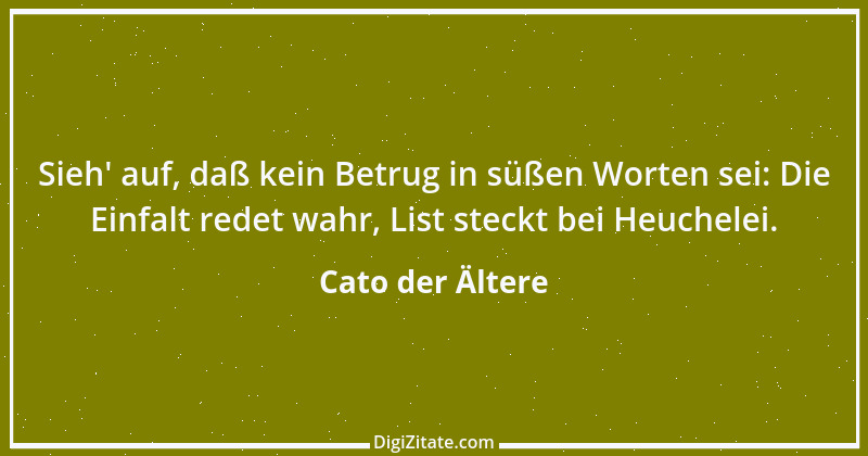 Zitat von Cato der Ältere 27