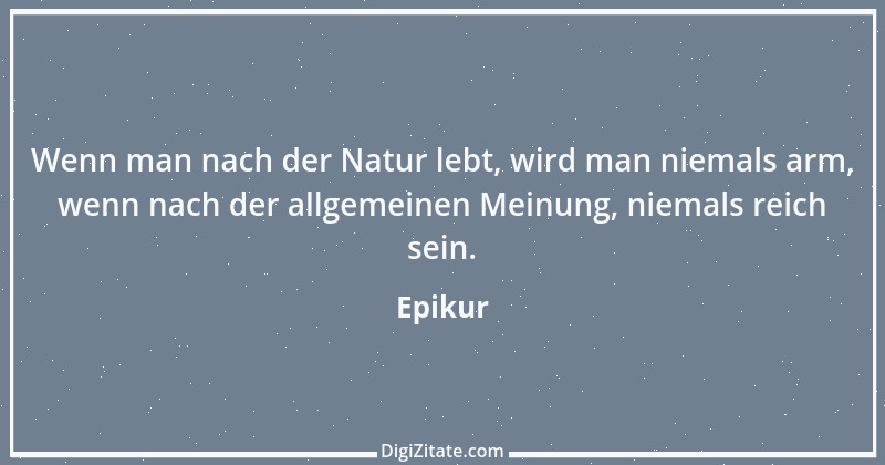 Zitat von Epikur 236