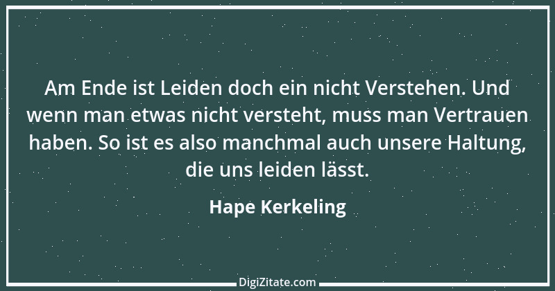 Zitat von Hape Kerkeling 3