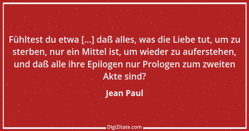 Zitat von Jean Paul 434