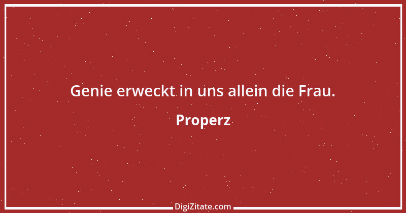 Zitat von Properz 9