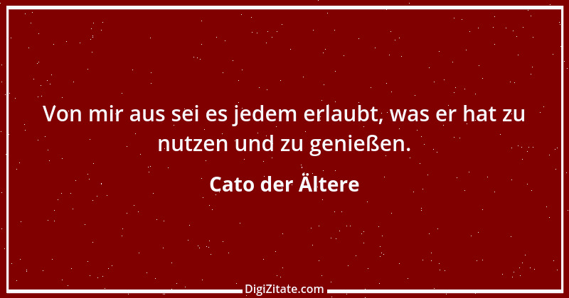 Zitat von Cato der Ältere 28