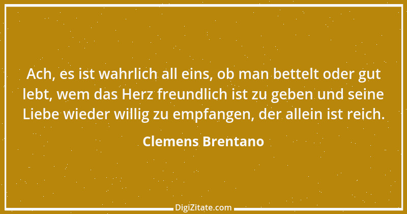 Zitat von Clemens Brentano 55