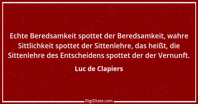 Zitat von Luc de Clapiers 412