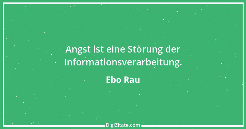 Zitat von Ebo Rau 44