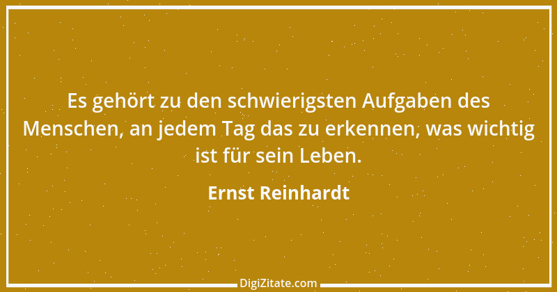 Zitat von Ernst Reinhardt 532