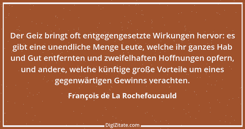 Zitat von François de La Rochefoucauld 204