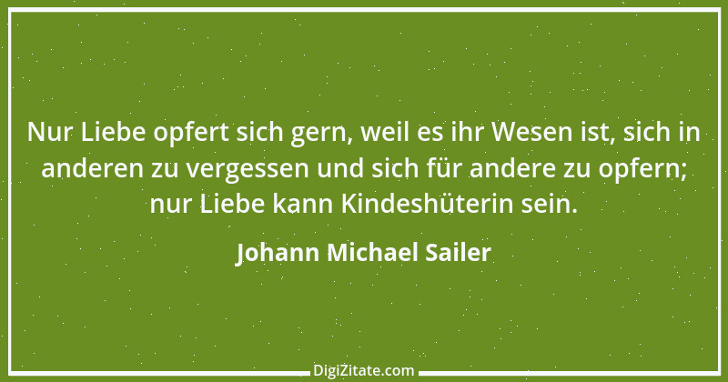 Zitat von Johann Michael Sailer 12