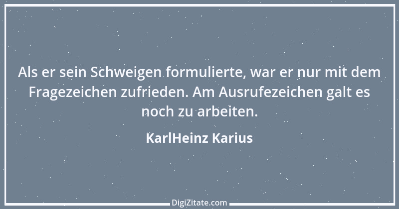 Zitat von KarlHeinz Karius 216