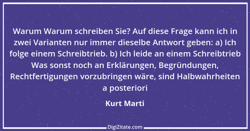 Zitat von Kurt Marti 84