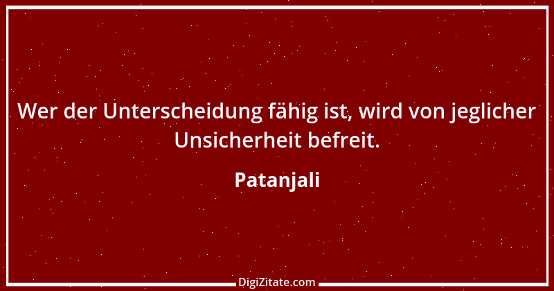 Zitat von Patanjali 1