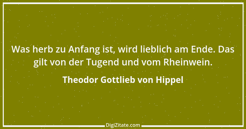 Zitat von Theodor Gottlieb von Hippel 86