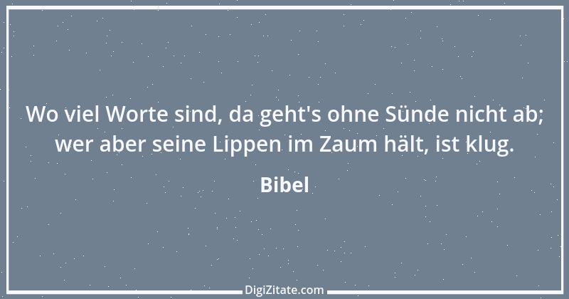 Zitat von Bibel 327