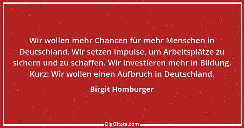 Zitat von Birgit Homburger 5