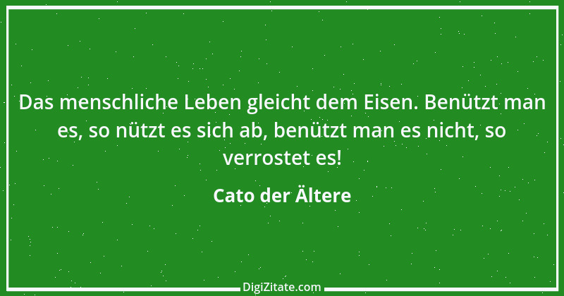 Zitat von Cato der Ältere 30