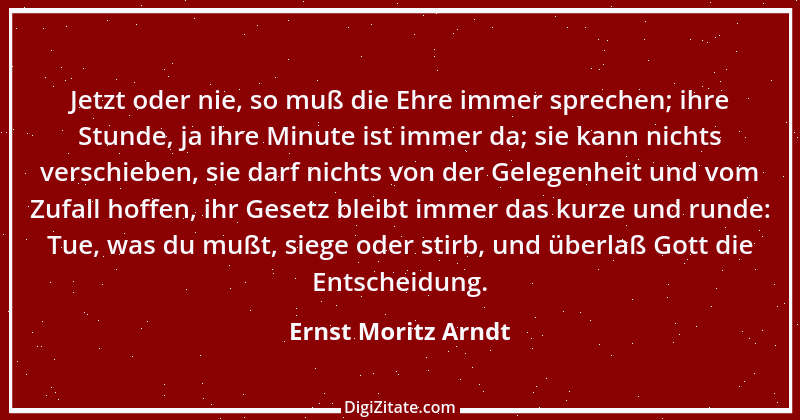 Zitat von Ernst Moritz Arndt 86