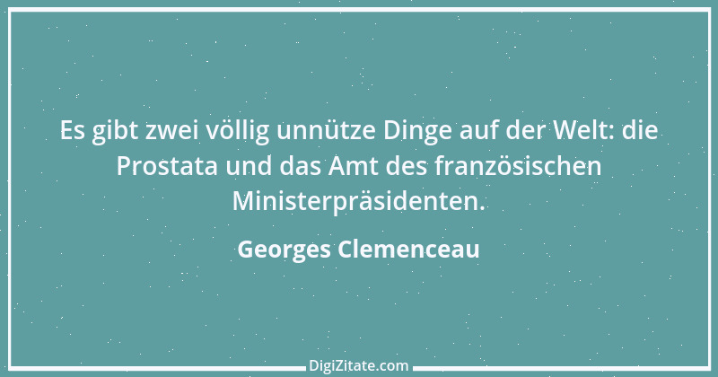 Zitat von Georges Clemenceau 24