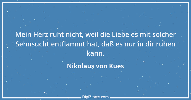 Zitat von Nikolaus von Kues 8