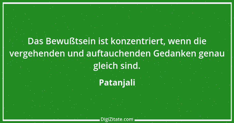 Zitat von Patanjali 2