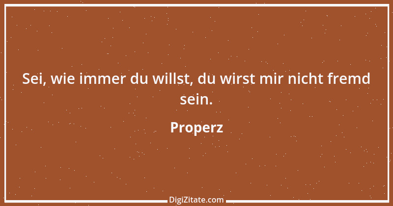 Zitat von Properz 12