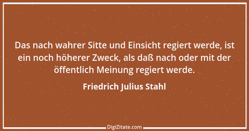 Zitat von Friedrich Julius Stahl 13