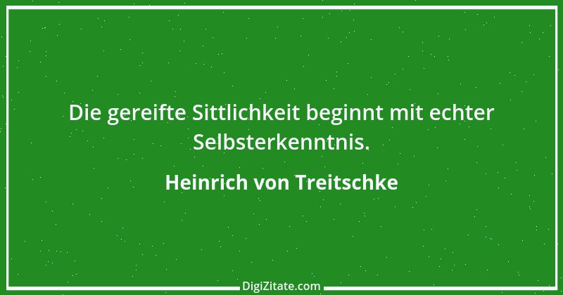 Zitat von Heinrich von Treitschke 2