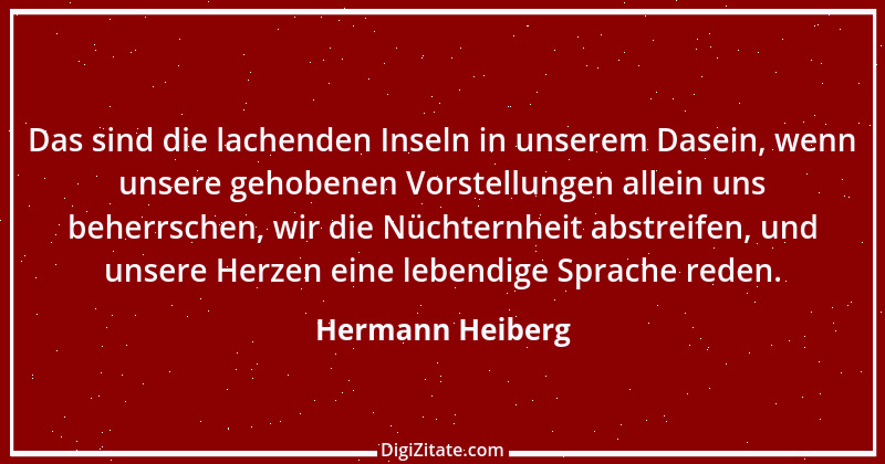 Zitat von Hermann Heiberg 2