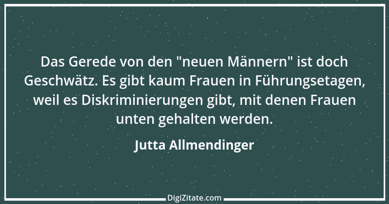 Zitat von Jutta Allmendinger 2