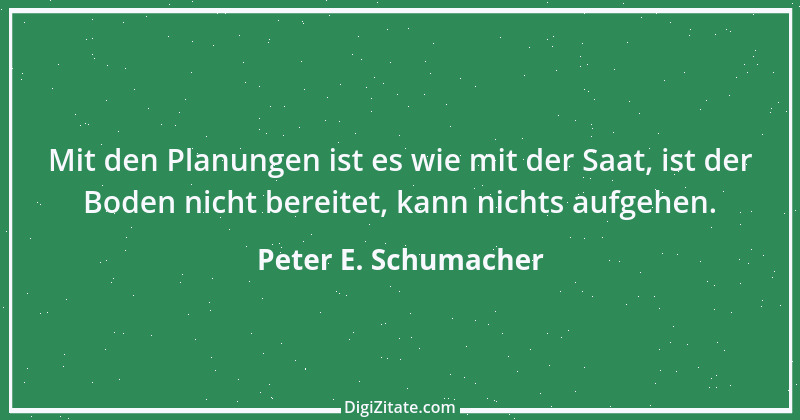 Zitat von Peter E. Schumacher 98