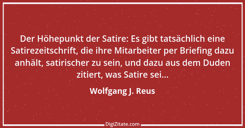 Zitat von Wolfgang J. Reus 1133