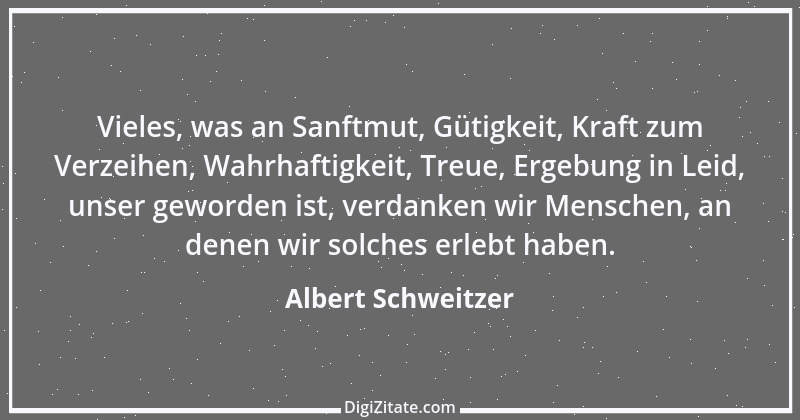 Zitat von Albert Schweitzer 5