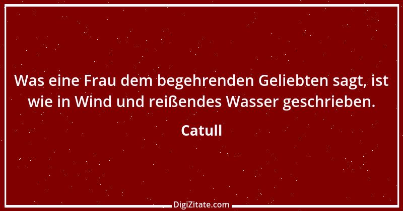 Zitat von Catull 2