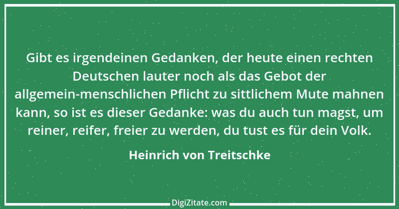 Zitat von Heinrich von Treitschke 3