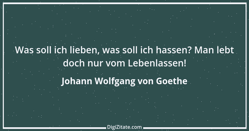 Zitat von Johann Wolfgang von Goethe 1294