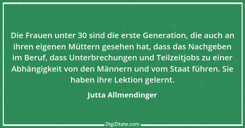 Zitat von Jutta Allmendinger 3