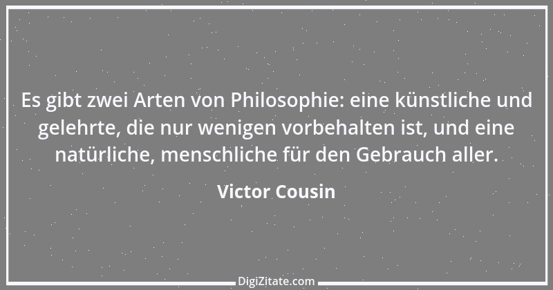 Zitat von Victor Cousin 2