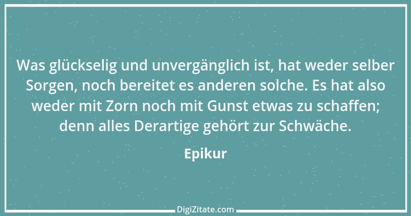 Zitat von Epikur 242