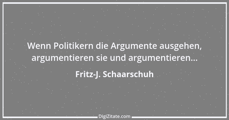 Zitat von Fritz-J. Schaarschuh 29