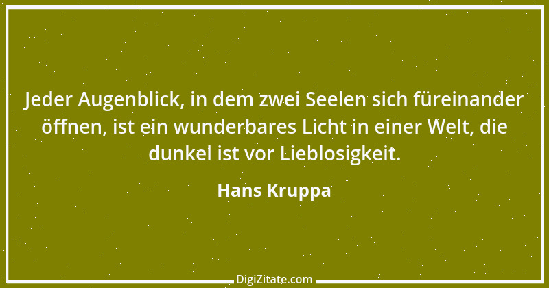 Zitat von Hans Kruppa 20