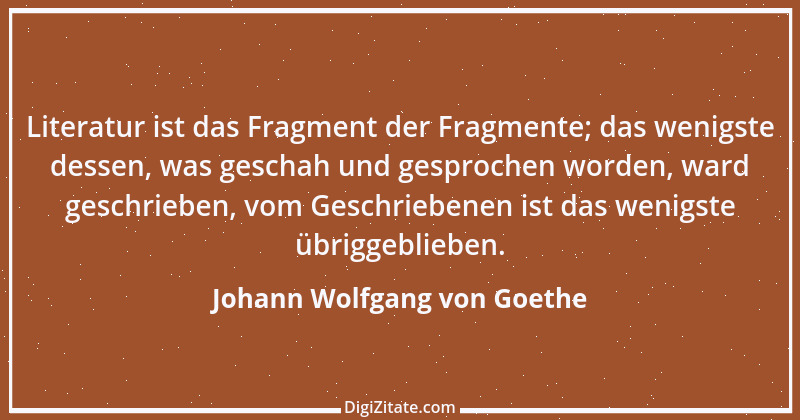 Zitat von Johann Wolfgang von Goethe 295