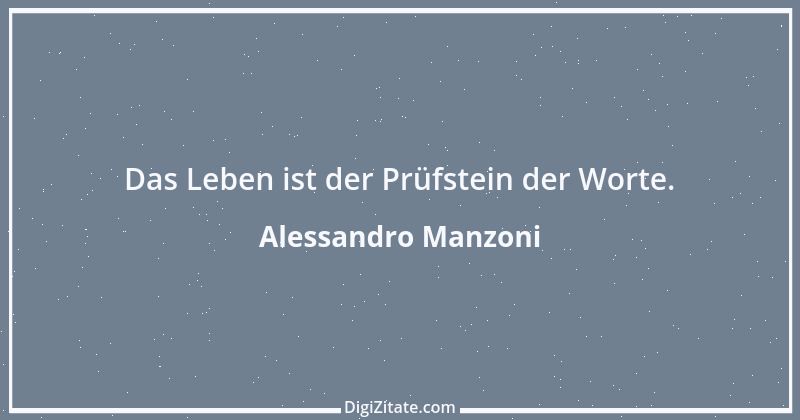 Zitat von Alessandro Manzoni 11