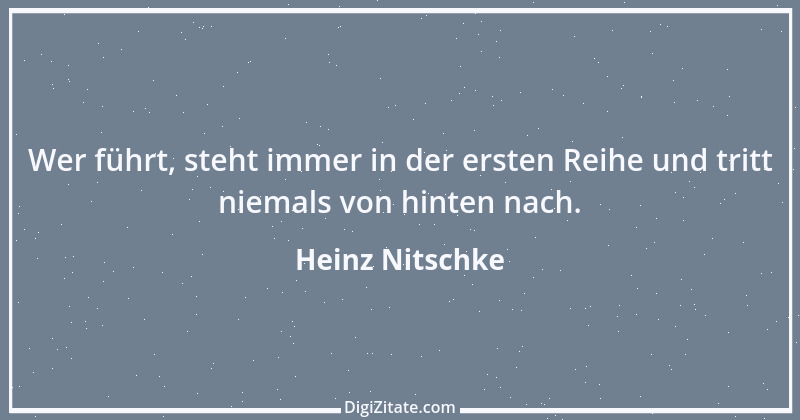 Zitat von Heinz Nitschke 13