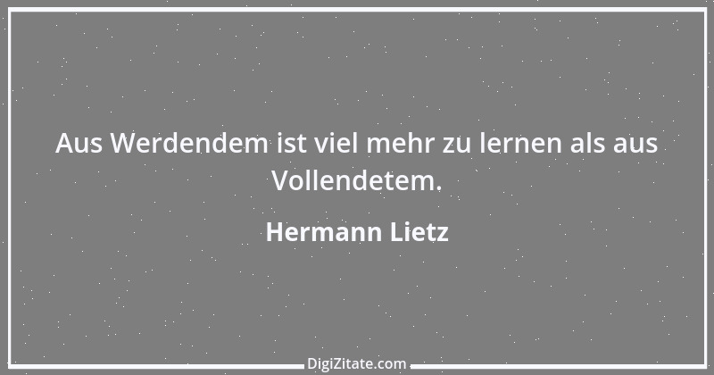 Zitat von Hermann Lietz 1