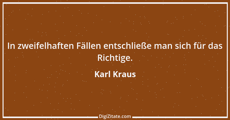 Zitat von Karl Kraus 542