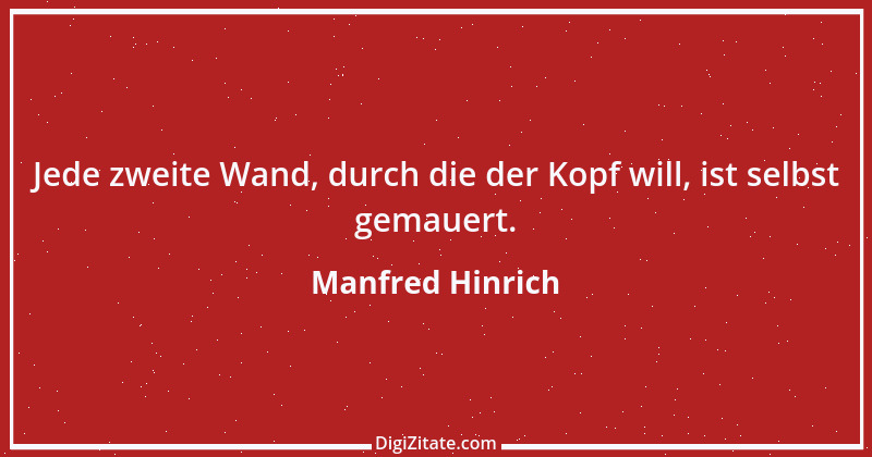 Zitat von Manfred Hinrich 2957