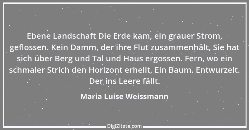 Zitat von Maria Luise Weissmann 1