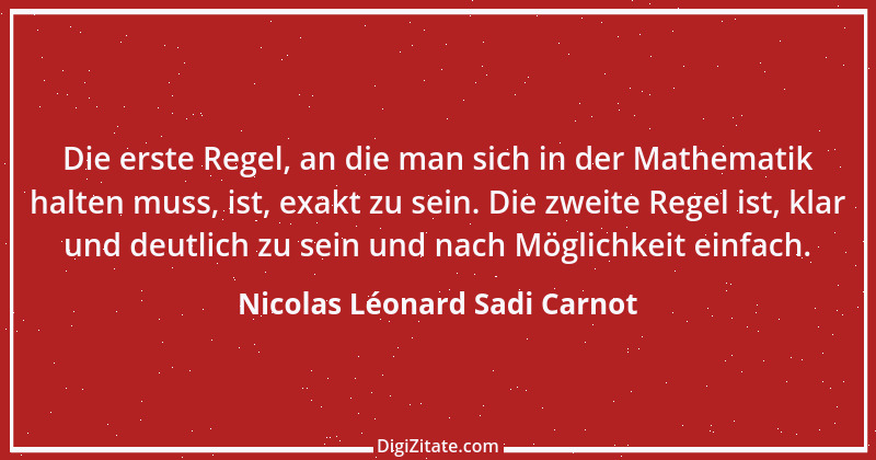 Zitat von Nicolas Léonard Sadi Carnot 2