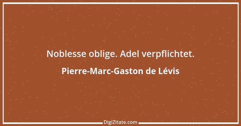 Zitat von Pierre-Marc-Gaston de Lévis 2