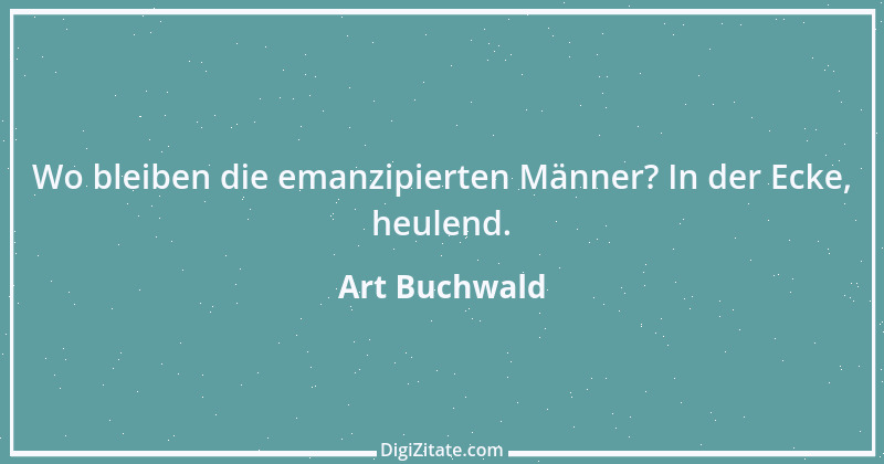 Zitat von Art Buchwald 5