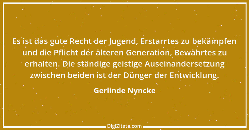 Zitat von Gerlinde Nyncke 14